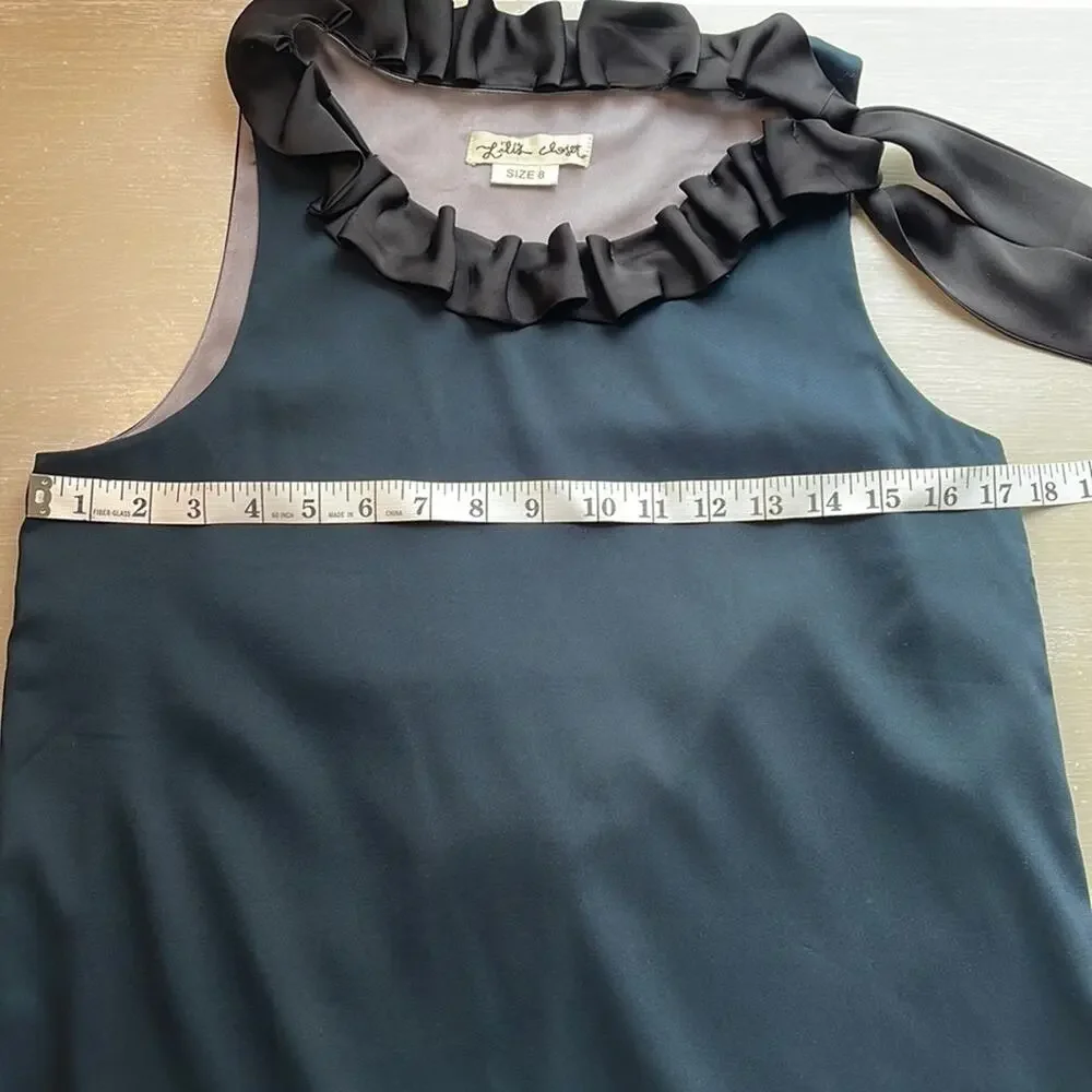 Lili’s Closet Anthropologie satin shift dress